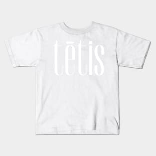 Tētis latvian father latvietis Kids T-Shirt